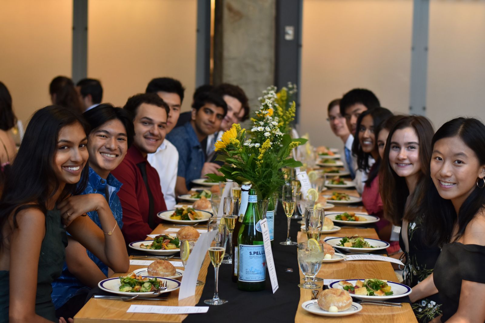 A table of students from the Class of 2026