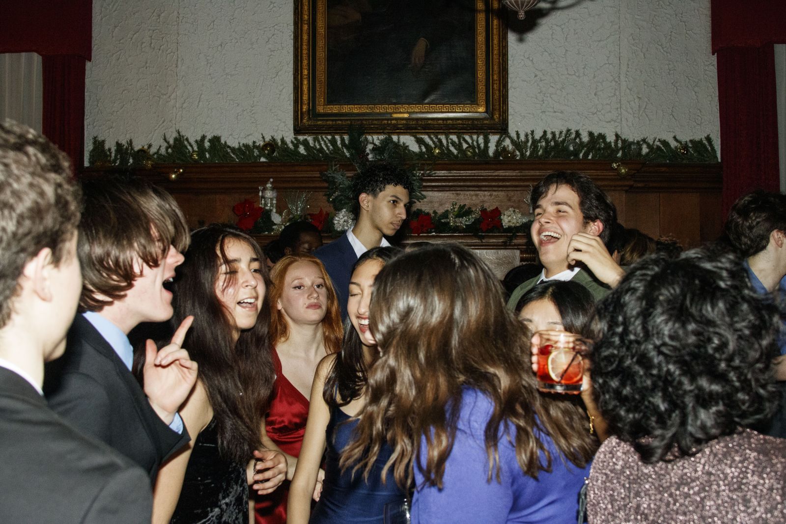 Yale students dancing at the Ezra Gala 2024