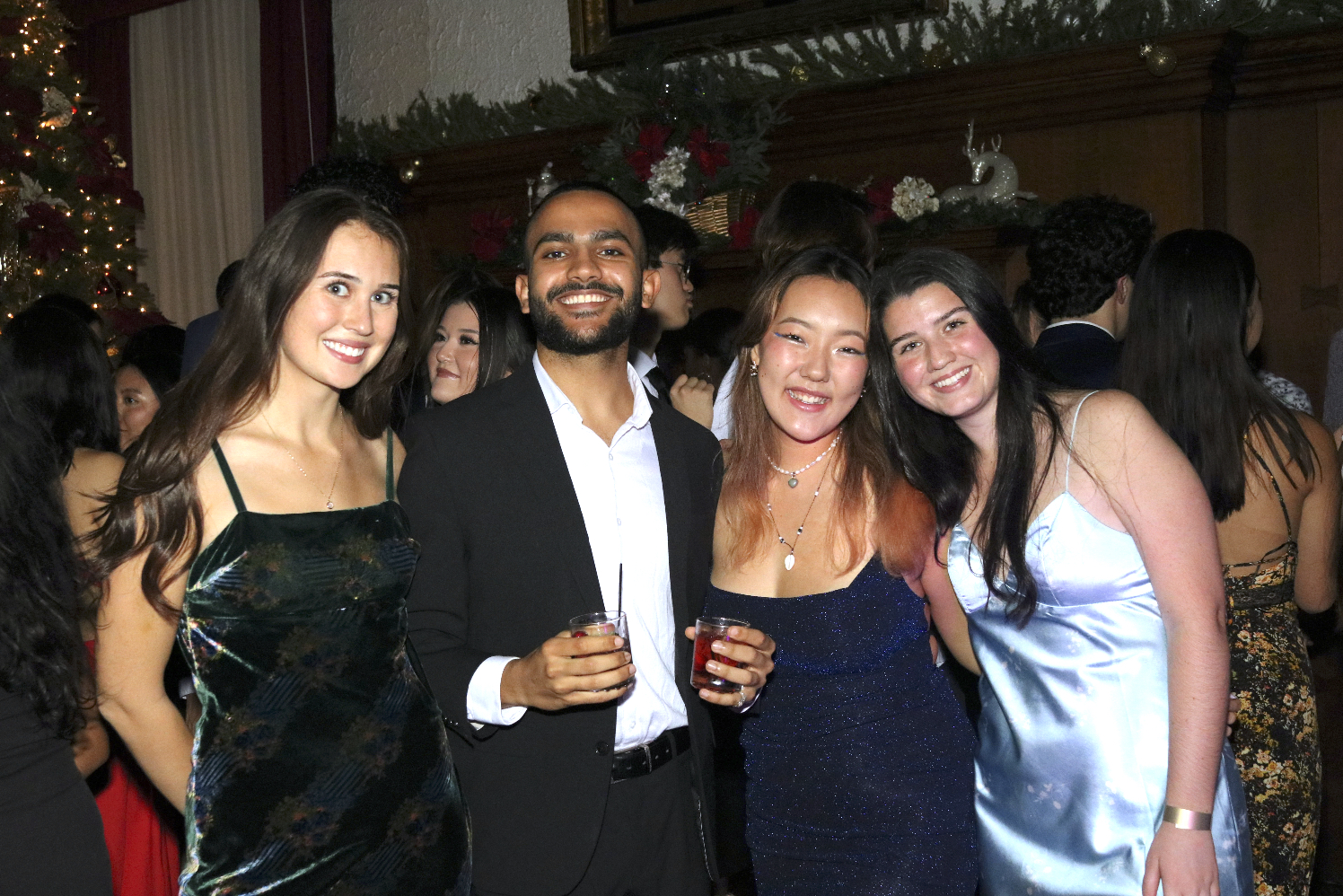 group of 4 Stilesians dressed to impress