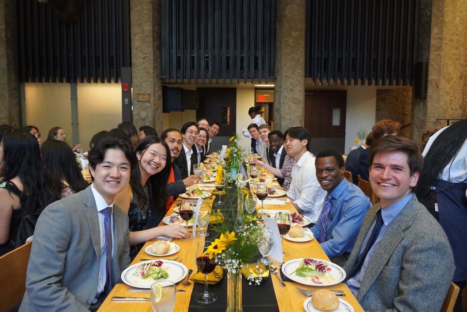 Senior Dinner Table