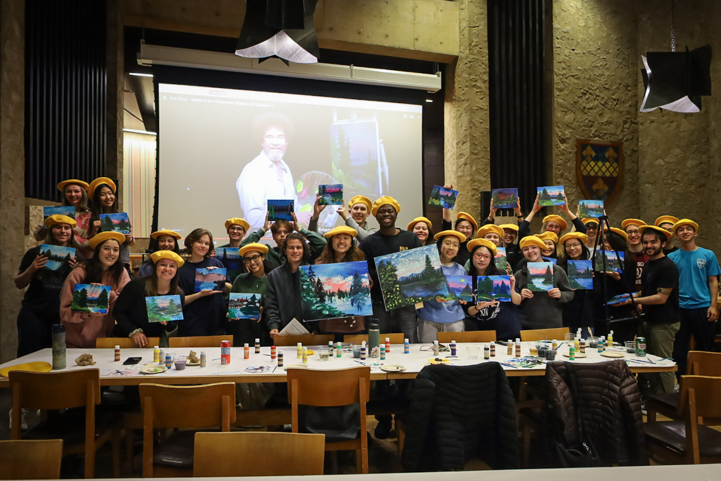 Bob Ross Painting