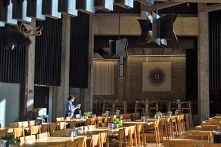 Dining Hal with Sun