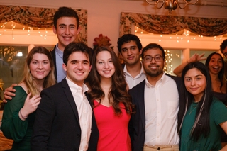 A group of Stilesians dressed for the gala