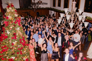 Bird's-eye view of Gala Group Photo