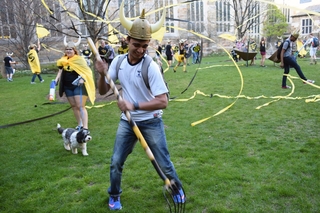 battle outside