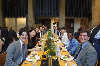 Senior Dinner Table