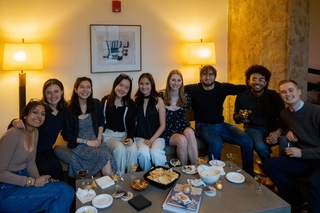 Ezra Stiles Seniors and Fellows group photo